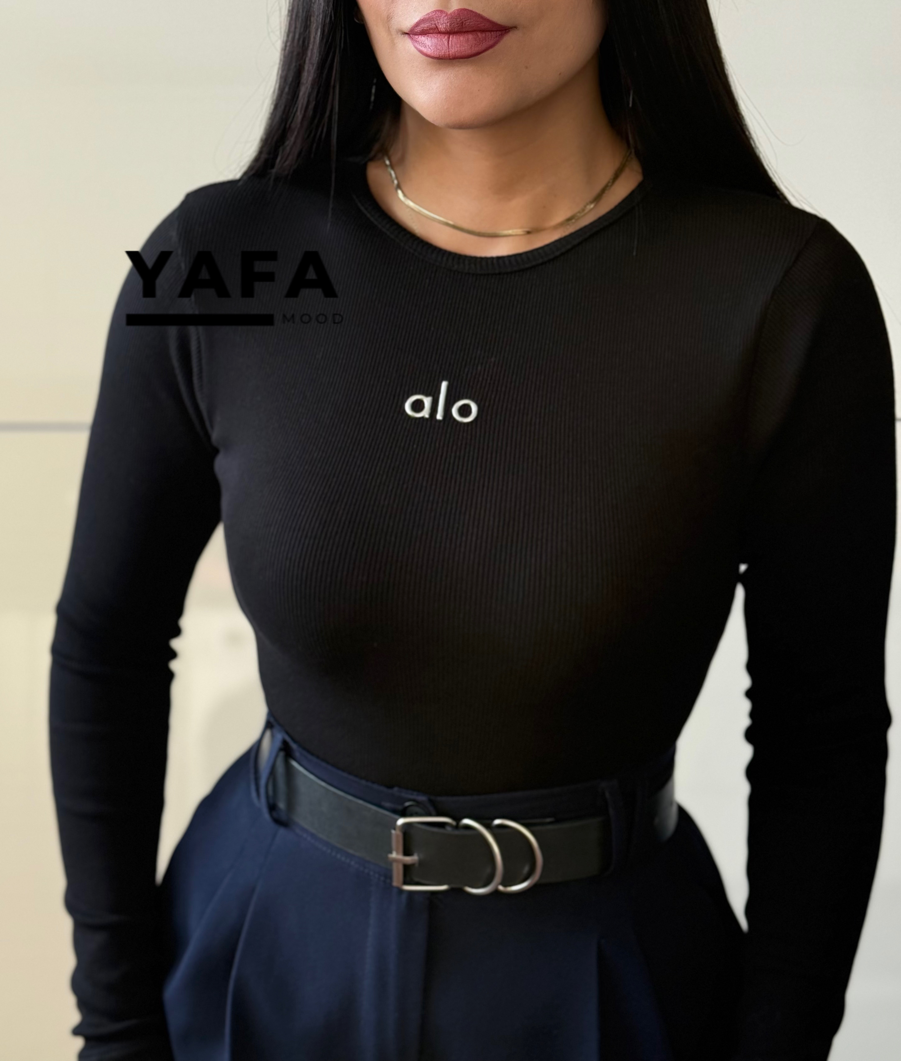 بلوز یقه گرد alo